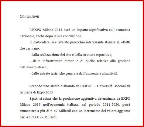 Come scrivere la conclusione di una tesi di laurea, .